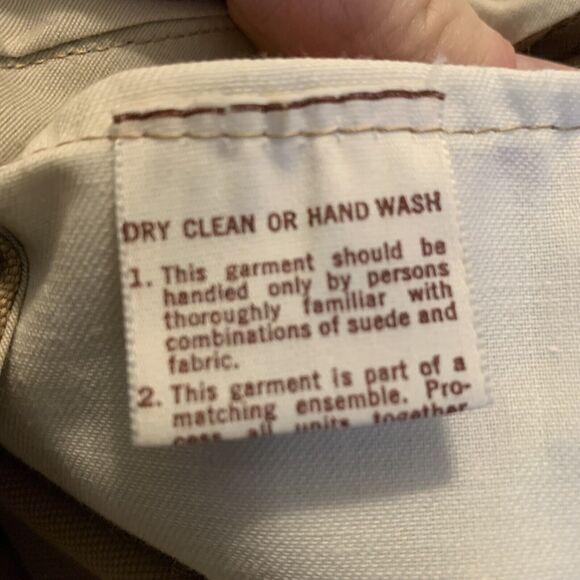 Vintage 70s Browning Pants Mens 44 Tall Tan Sportsman Apparel Hunting USA 23501 - Picture 5 of 7